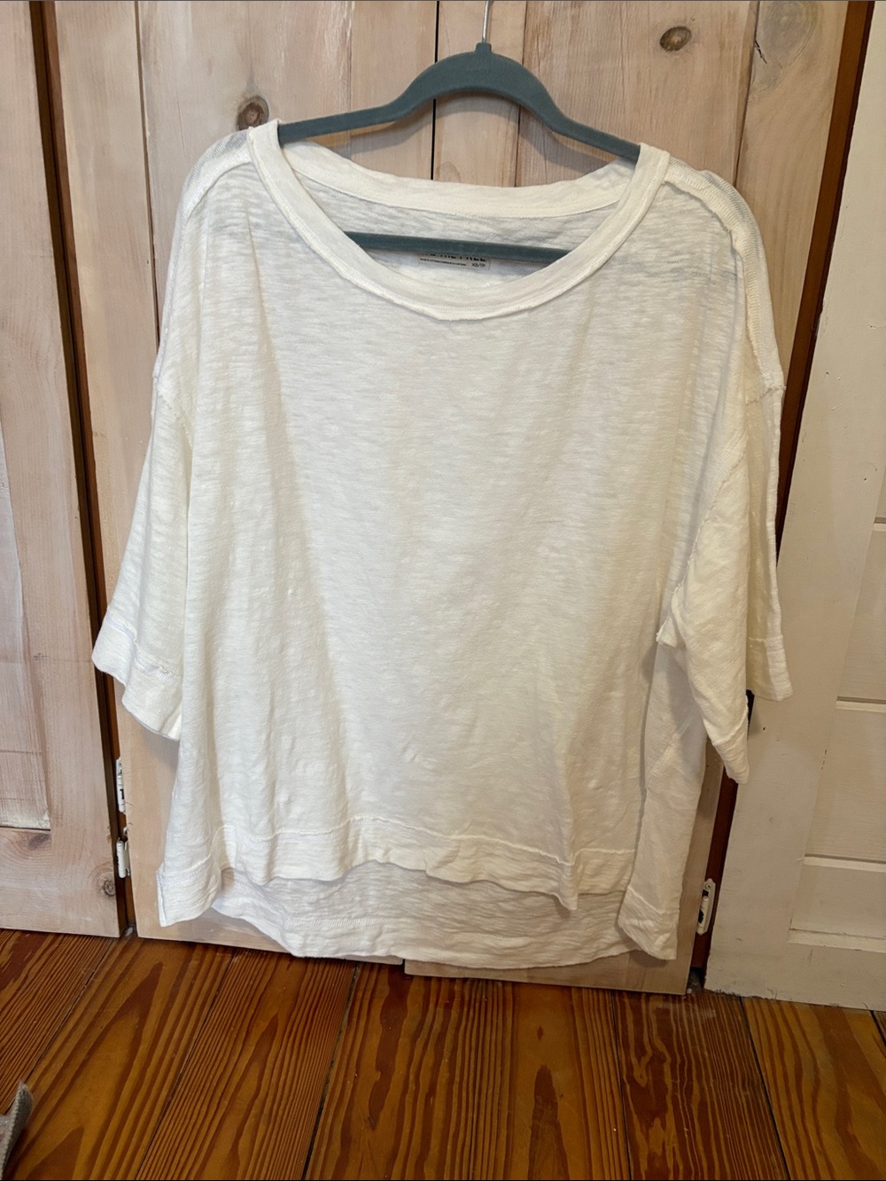 Lightweight we the free White Women's Short-Sleeve Top nwot